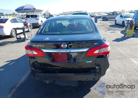 2013 Nissan Sentra Sv z USA, uszkodzony, nr VIN 1N4AB7AP8DN906026